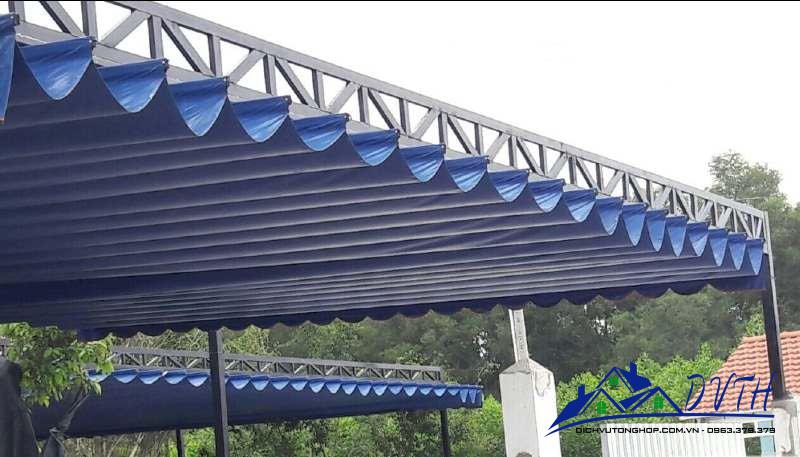 Mái che bạt kéo tại Đồng Tháp